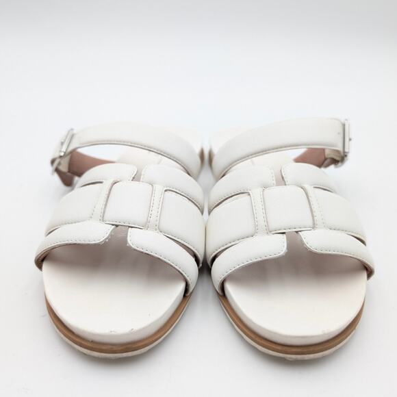 Linea Paolo Rosalie Strappy Slide Sandal Women's Eggshell Size US6.5M EU37 - Picture 2 of 13